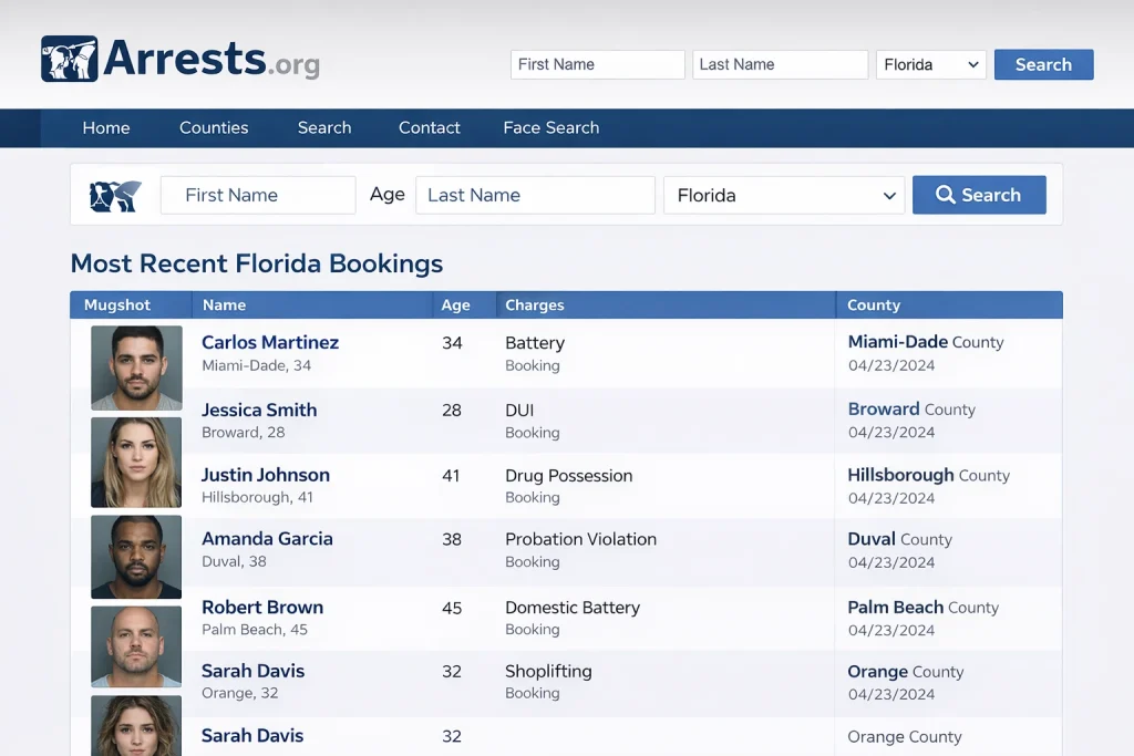 Arrests.org FL
