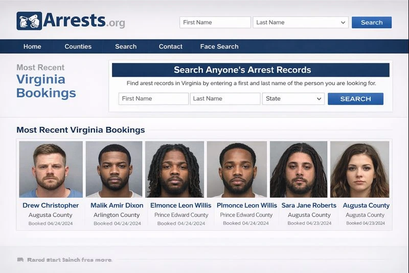 Arrests.org VA